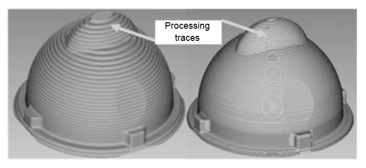 Figure 7 APT CLS simulation model after finishing and semi finishing Figure 7 APT CLS simulation model after finishing and semi finishing