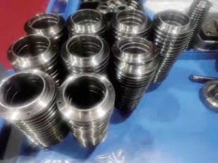 Figure 6 Flange plate awaiting finishing Figure 6 Flange plate awaiting finishing