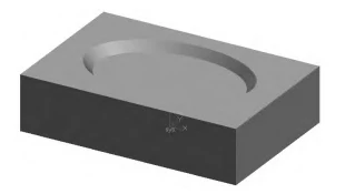 Figure 2 Conical Ellipsoid Solid Model Figure 2 Conical Ellipsoid Solid Model