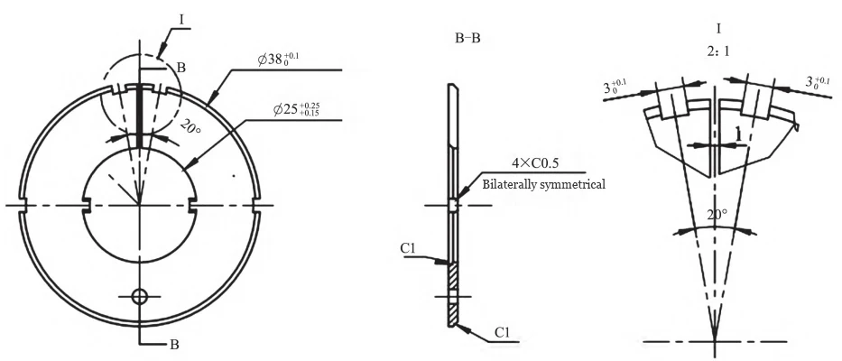 Figure 3 End Cover Dimensions Figure 3 End Cover Dimensions