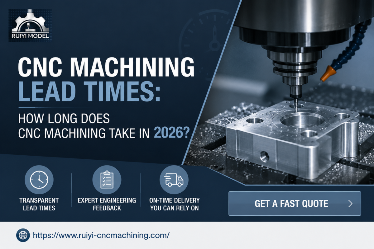 CNC machining lead times and services