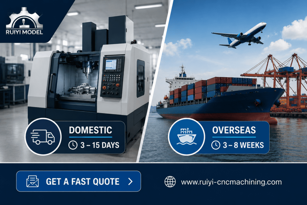 Domestic vs overseas manufacturing and shipping