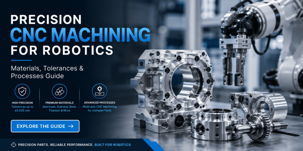 Precision CNC Machining for Robotics