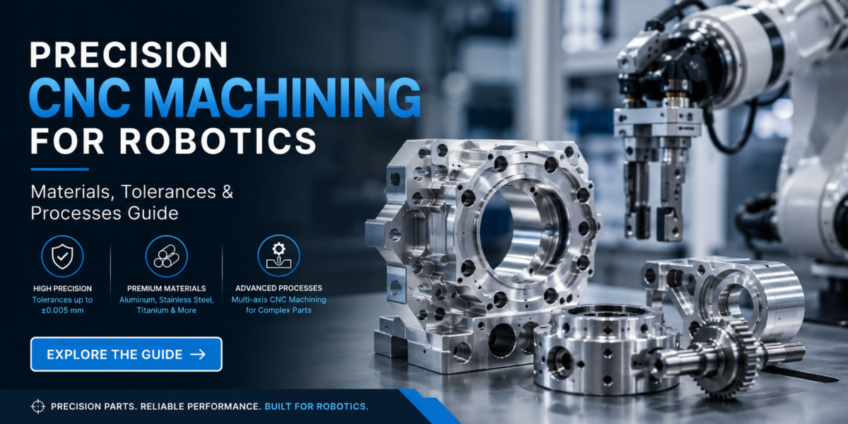 Precision CNC Machining for Robotics