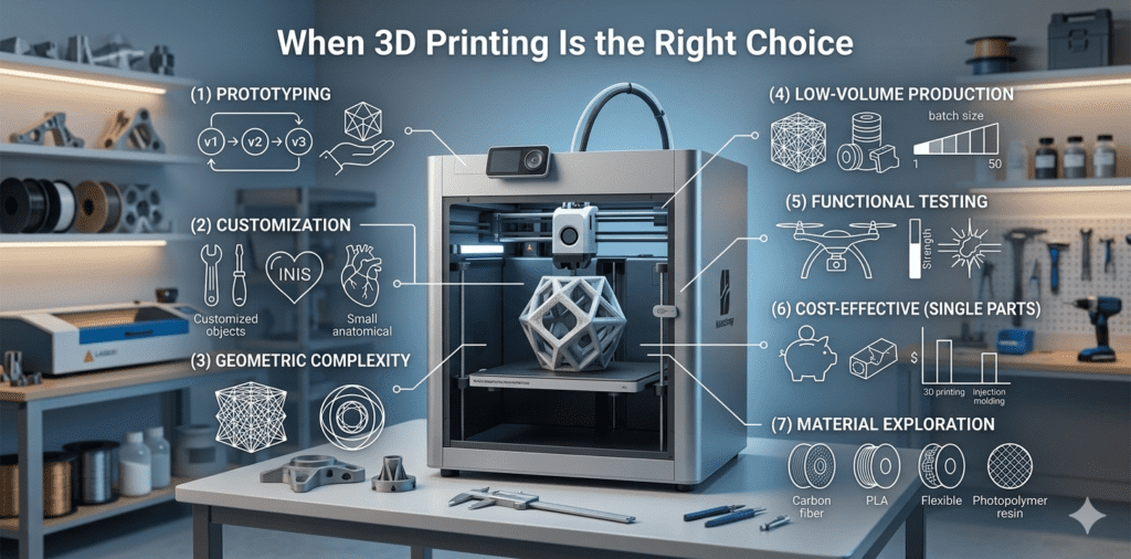 make image for When 3D Printing Is the Right Choice
