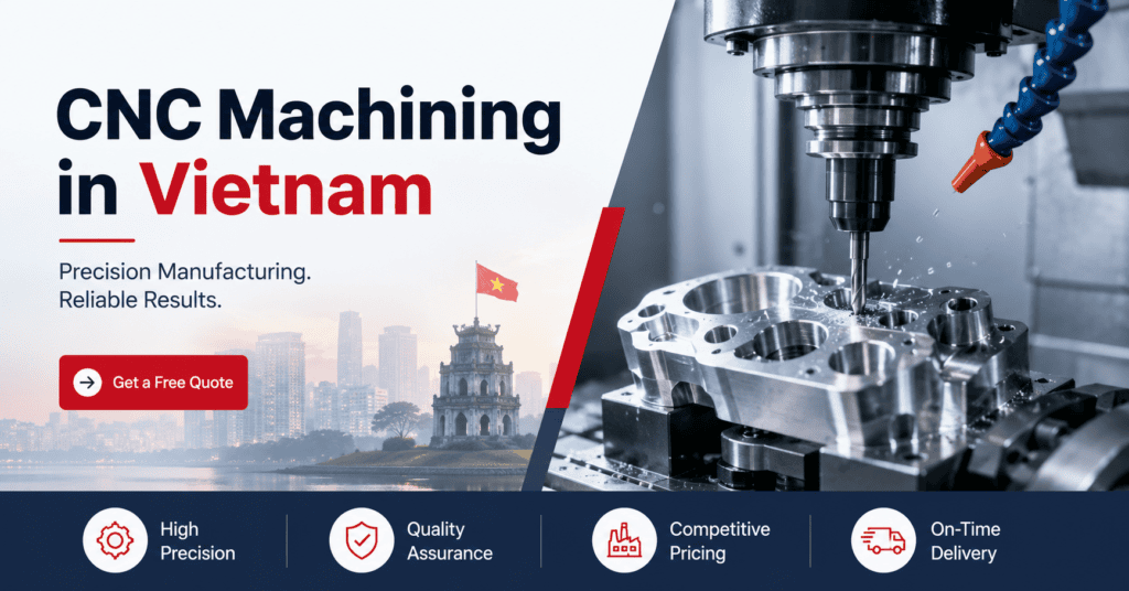 CNC Machining in Vietnam