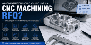 CNC machining RFQ checklist guide