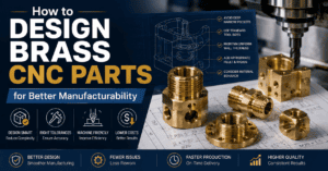 How to Design Brass CNC Parts for Better Manufacturability