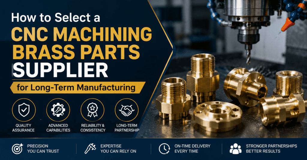 How to Select a CNC Machining Brass Parts Supplier for Long Term Manufacturing