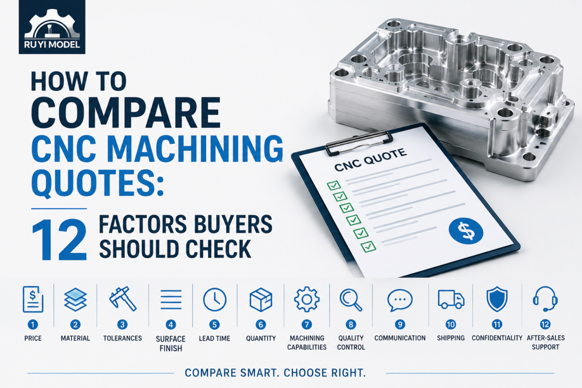 12 Factors for Comparing CNC Quotes