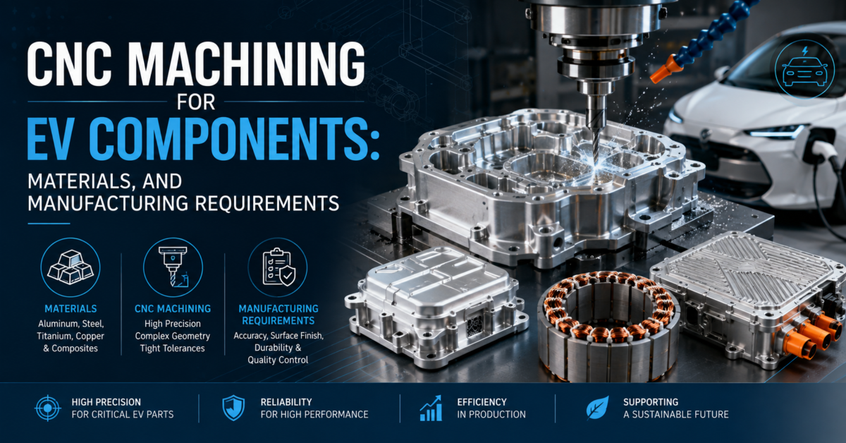 CNC Machining for EV Components